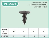 PL-2321 Metal bolts for cars