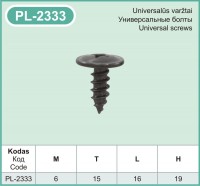 PL-2333 Metal bolts for cars
