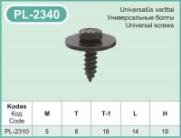 PL-2340 Metal bolts for cars