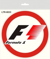 LTR-0033 Sticker "F - 1"