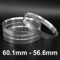 Aliuminis Centravimo žiedas 60.1mm - 56.6mm