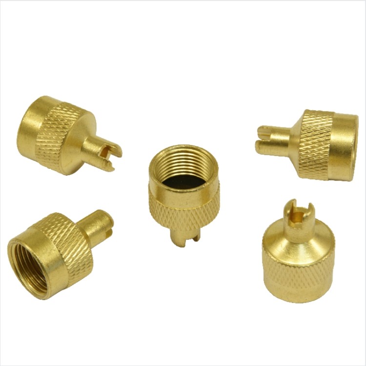 Metal Slotted Slot Valve Cap with Valve Core Remover Tire Valve Air Dust Cover
